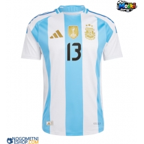 Moški Nogometni dresi Argentina Cristian Romero #13 Domači Copa America 2024 Kratek Rokav